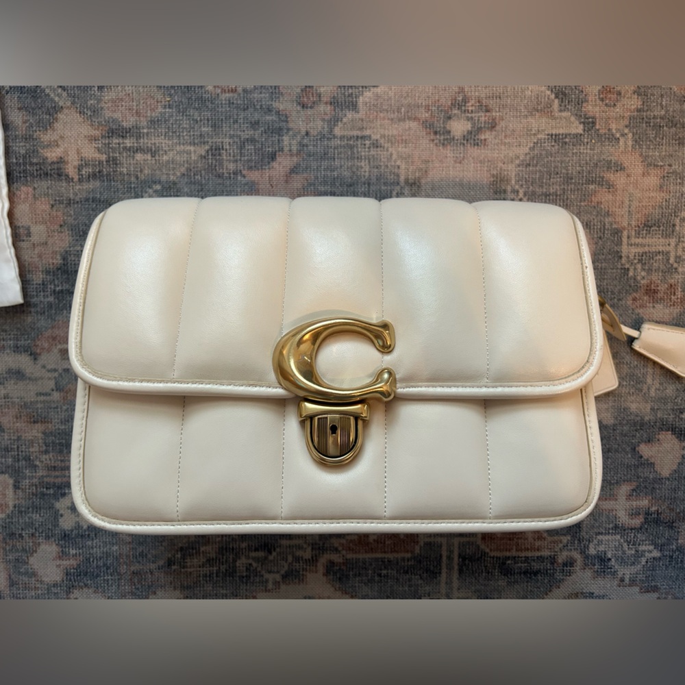 Coach Quilted Leather Studio Bag. Like new condition. Worn once